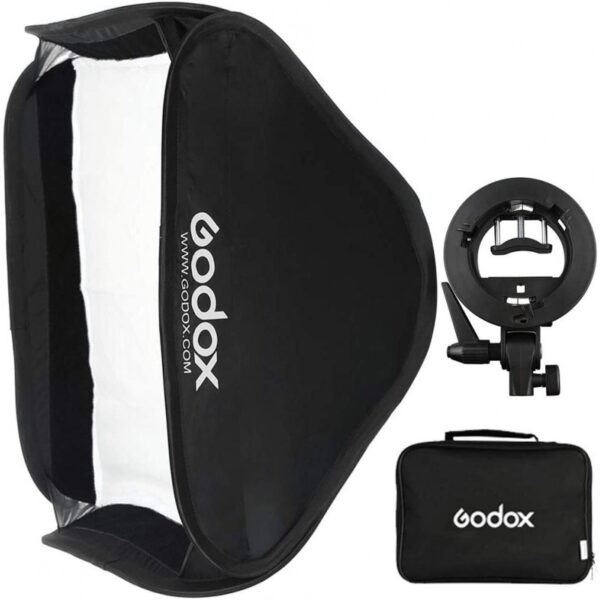 godox softbox sfuv 8080 softbox portable avec support s sac de transport pour la photographie